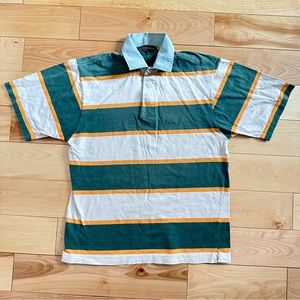 VINTAGE STRIPED COLOURFUL POLO